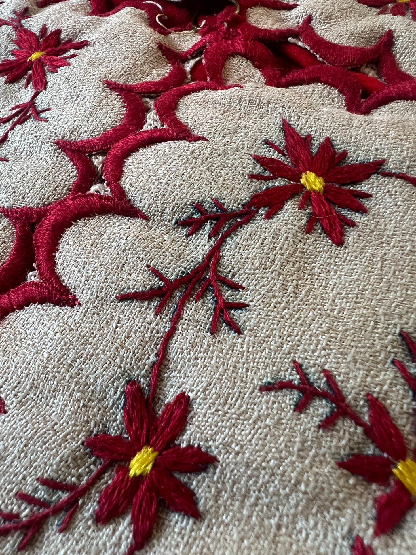 刺繍サック
