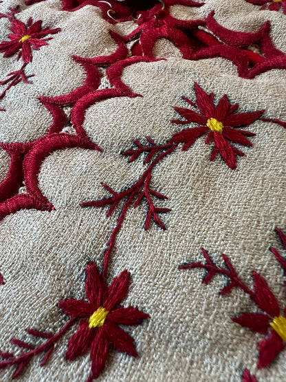 刺繍サック