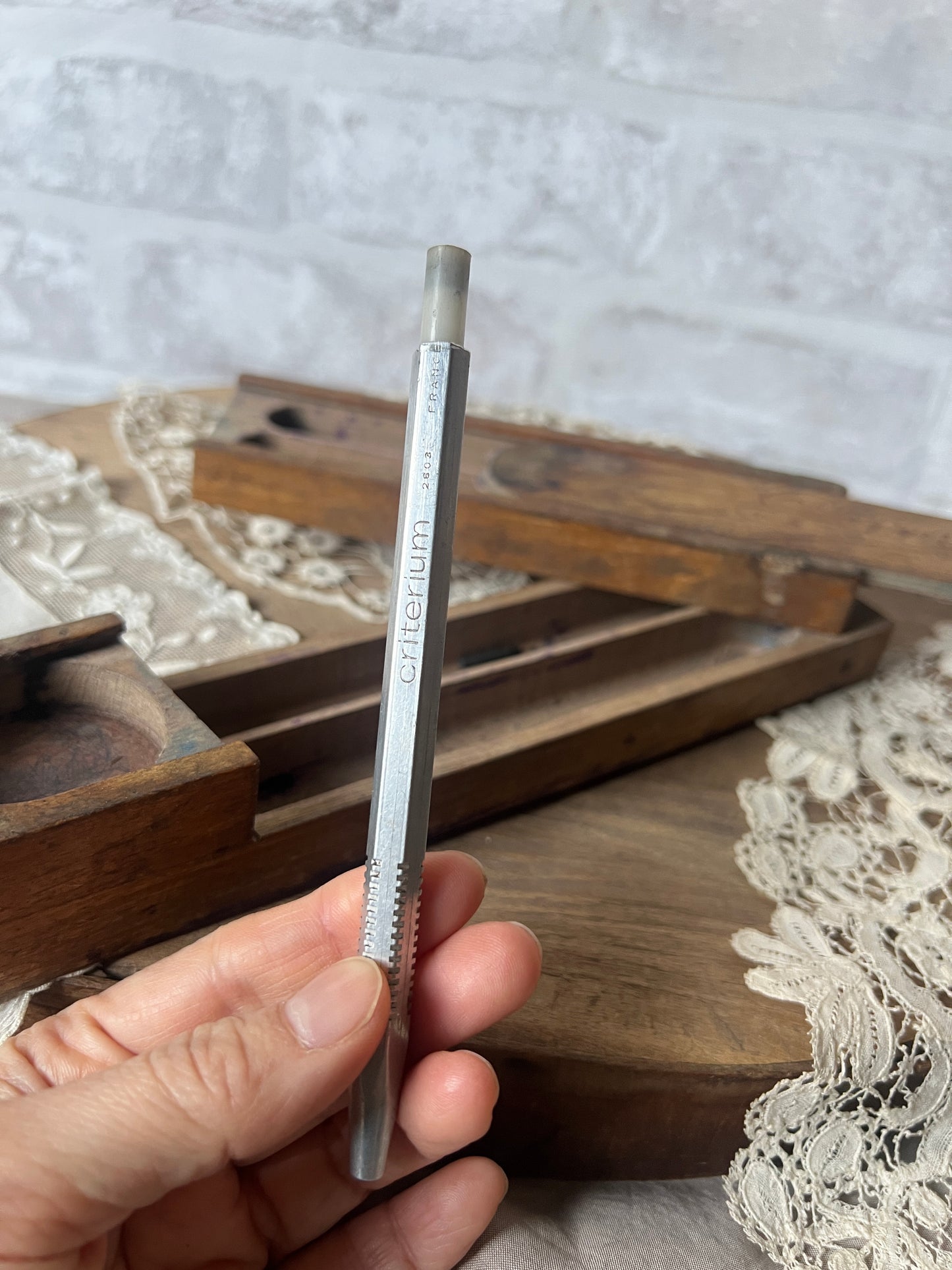 ★木製ペンケース(芯ホルダー付き)