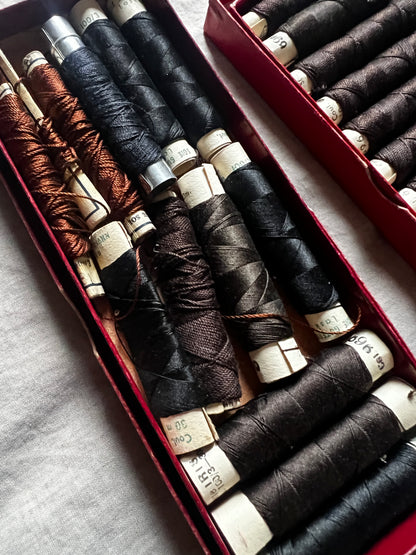 紙箱入り糸セット