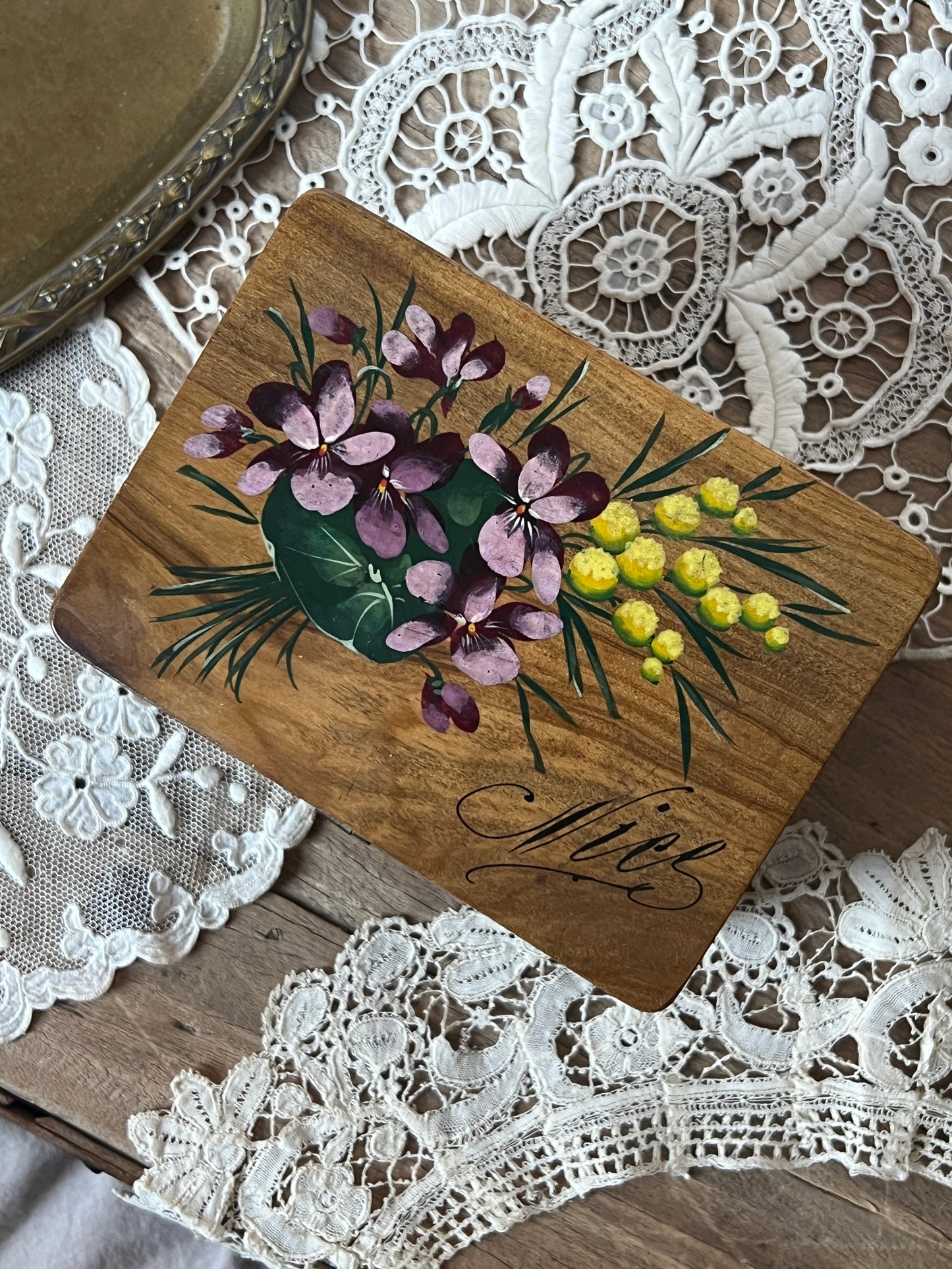 ★スミレとミモザのモシュリンヌ