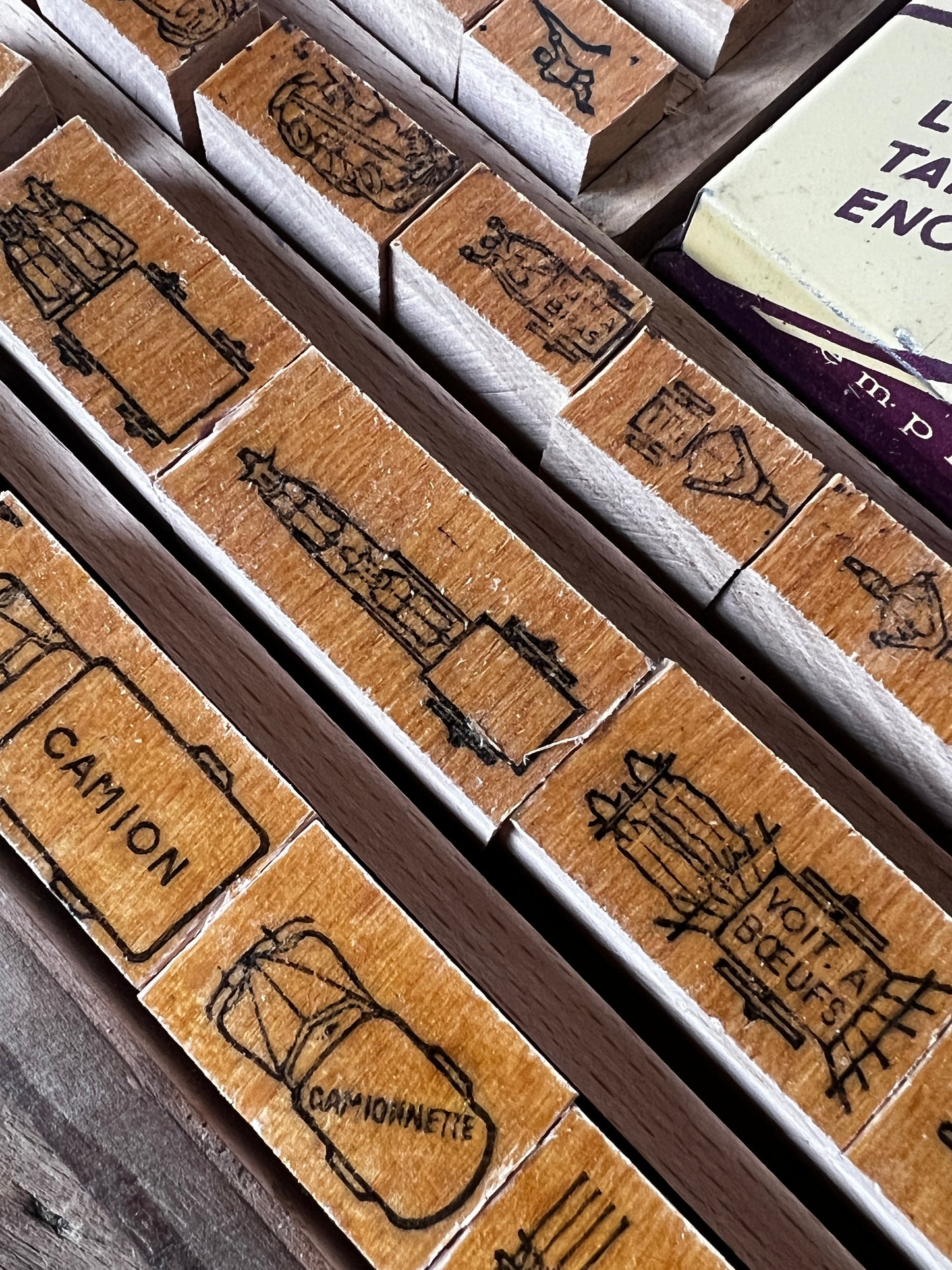 ★木箱入りスタンプセット(Papeterie Ad. WEICK)