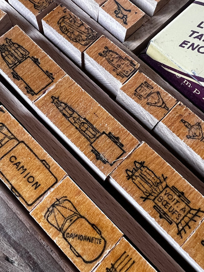 ★木箱入りスタンプセット(Papeterie Ad. WEICK)