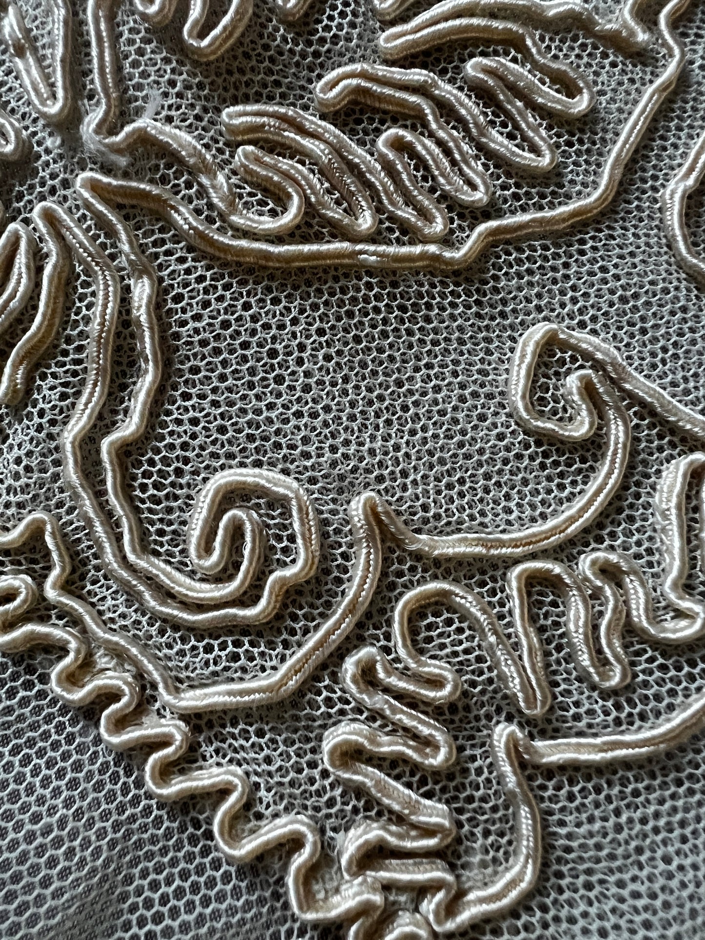 チュールレースクッションカバー