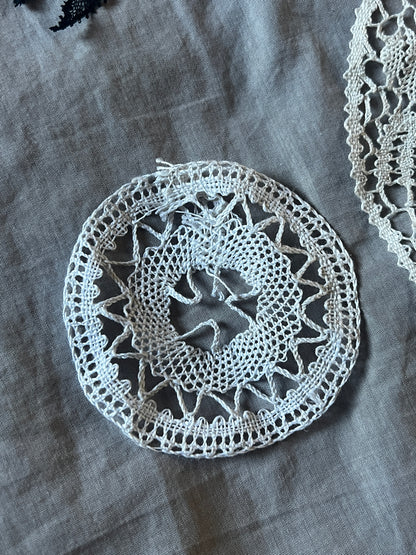 アンティークレースモチーフセット