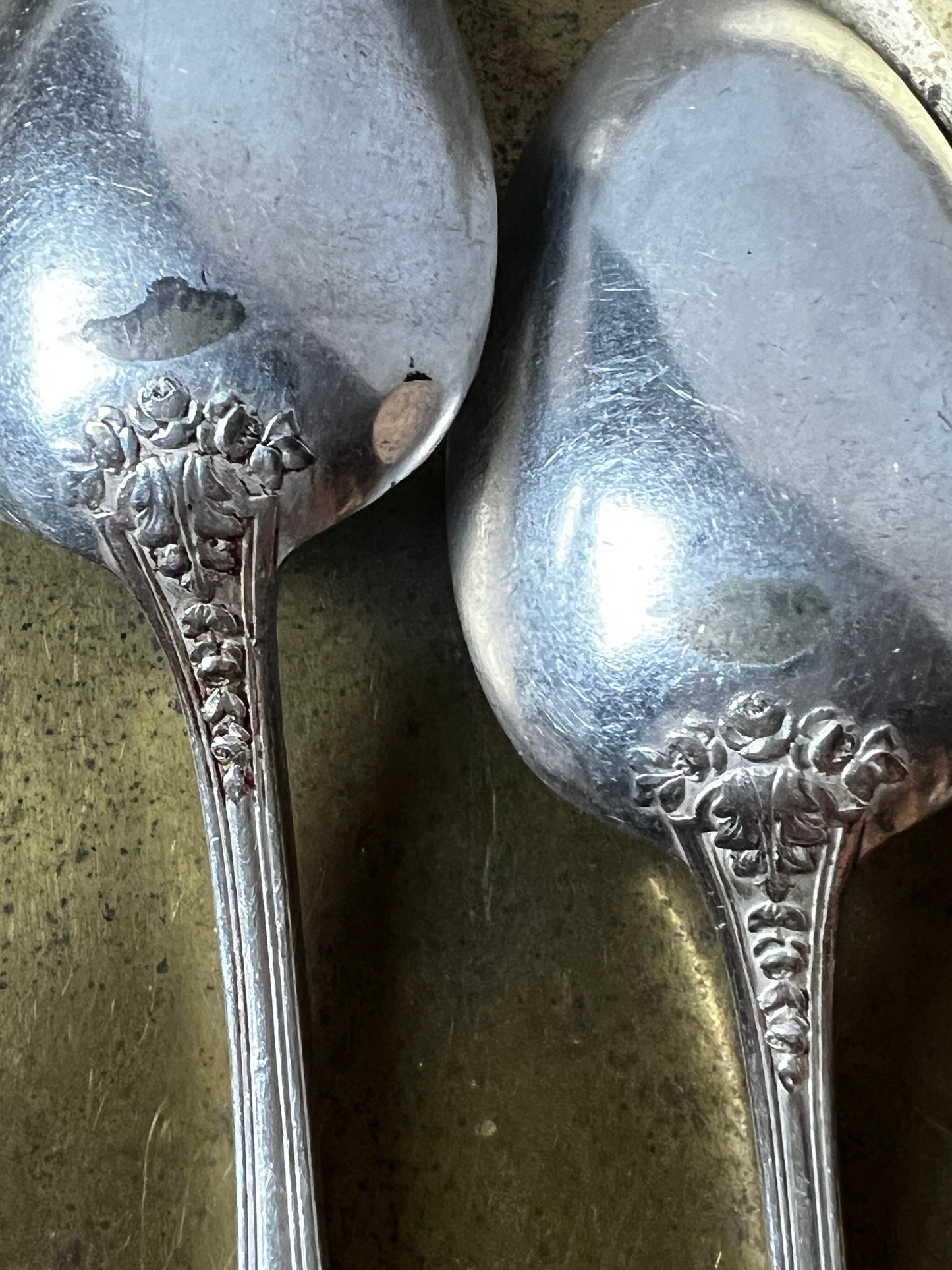 ★モノグラム入りカフェスプーンセット