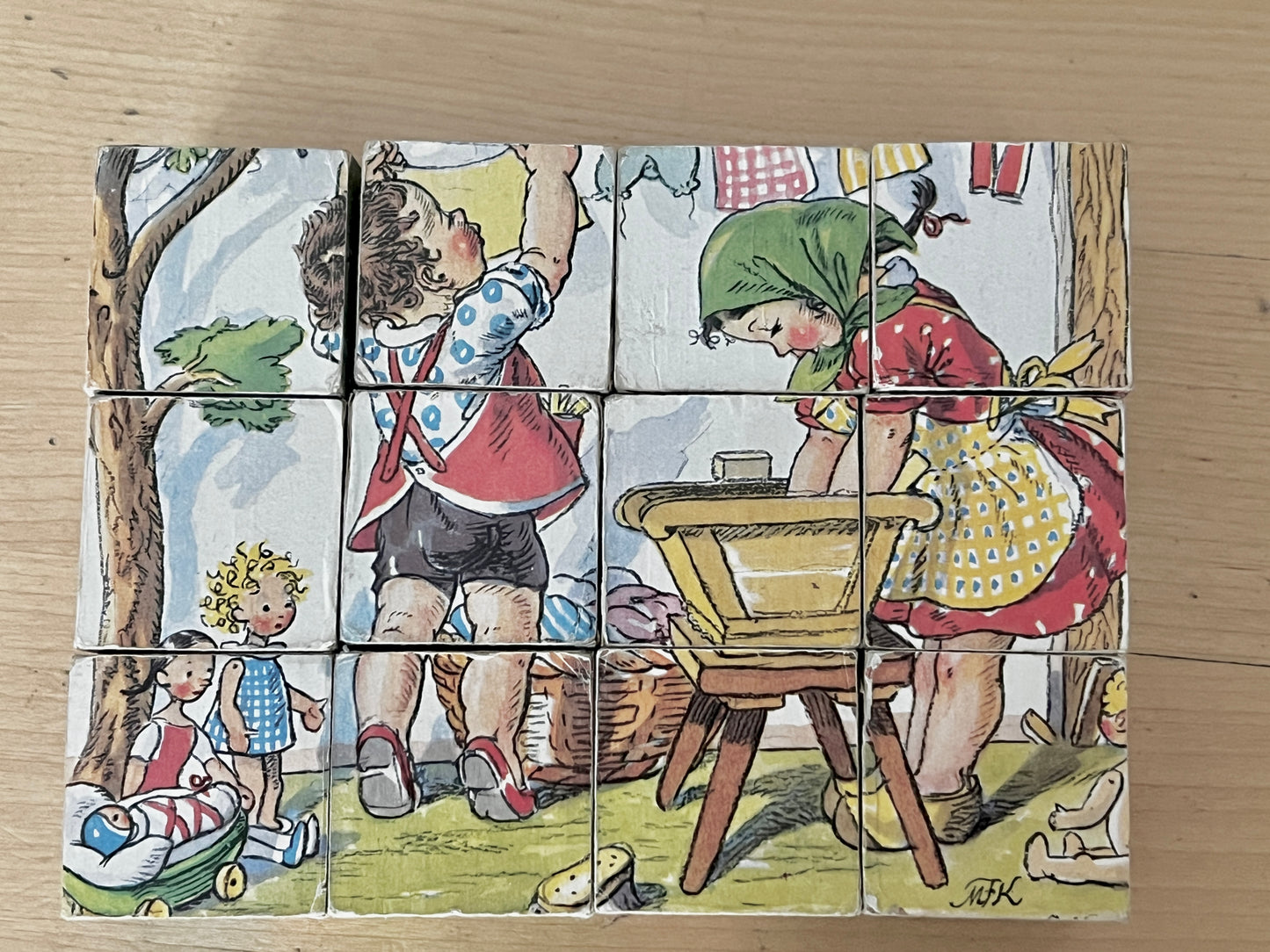 ★ヴィンテージブロックパズル