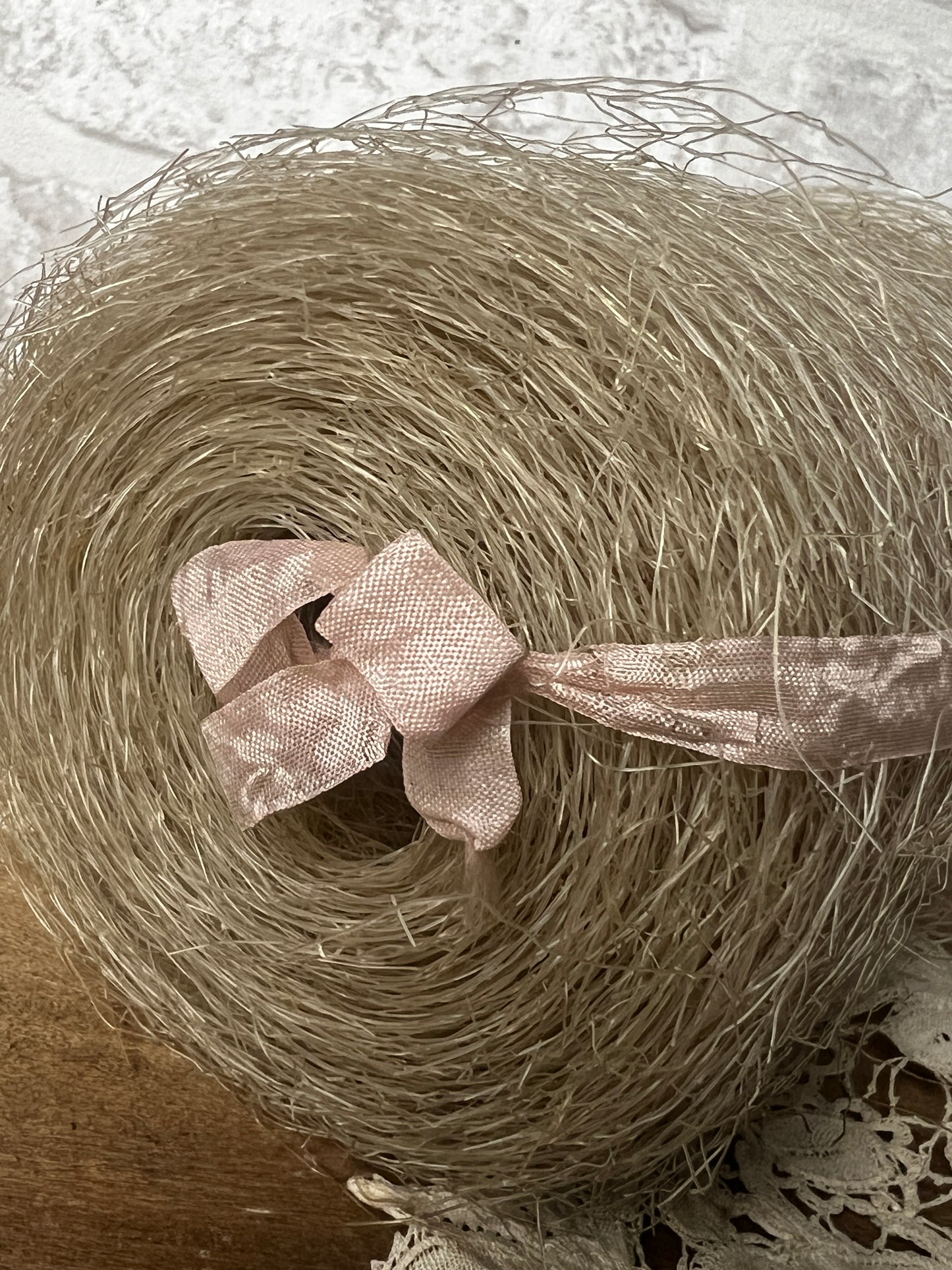 シルクの帽子飾りチュール