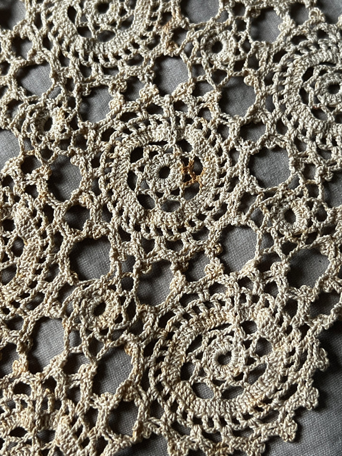 クロシェモチーフ大判クロス