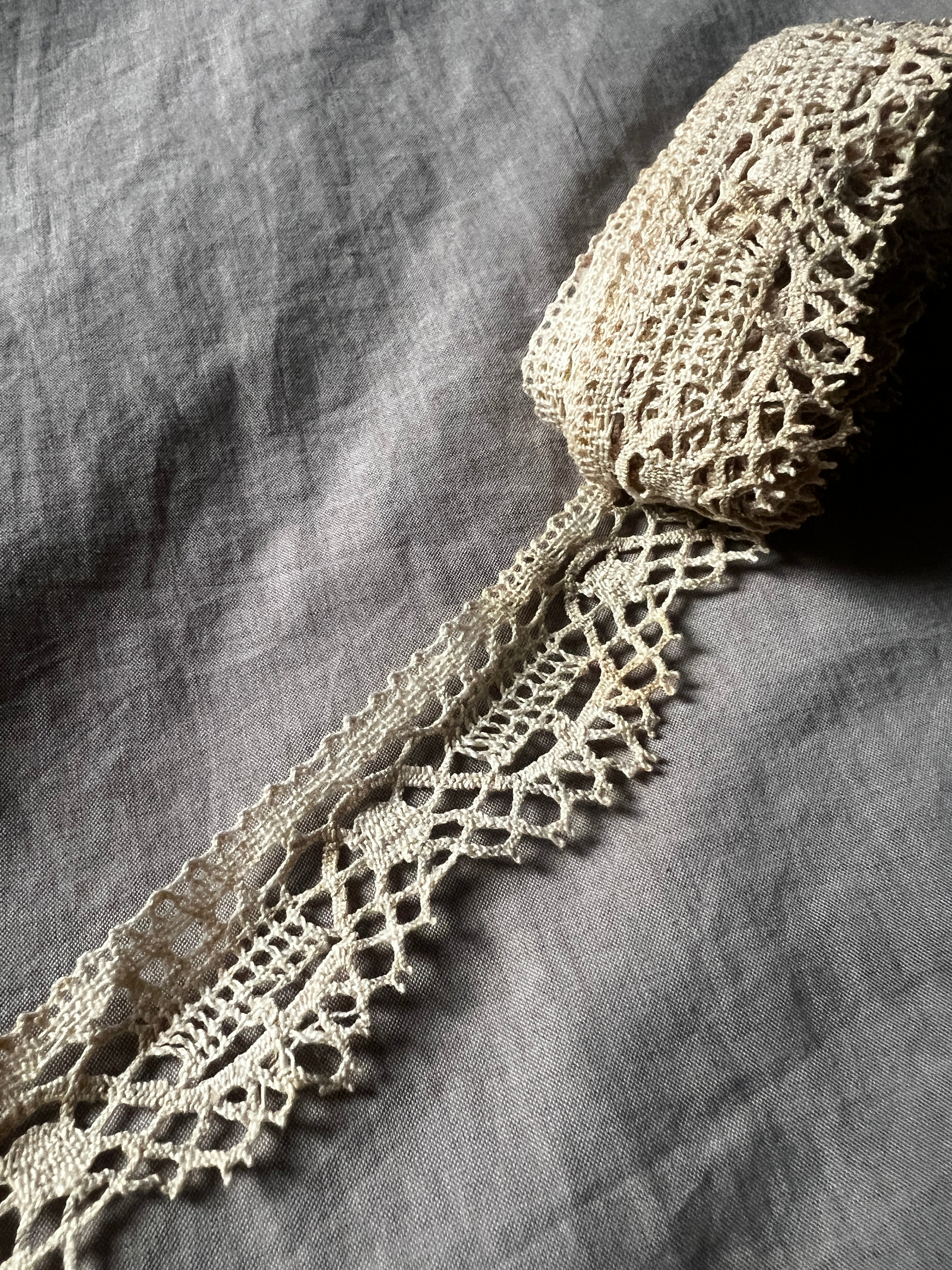 ボビンレース – France Antique 銀色アンティーク