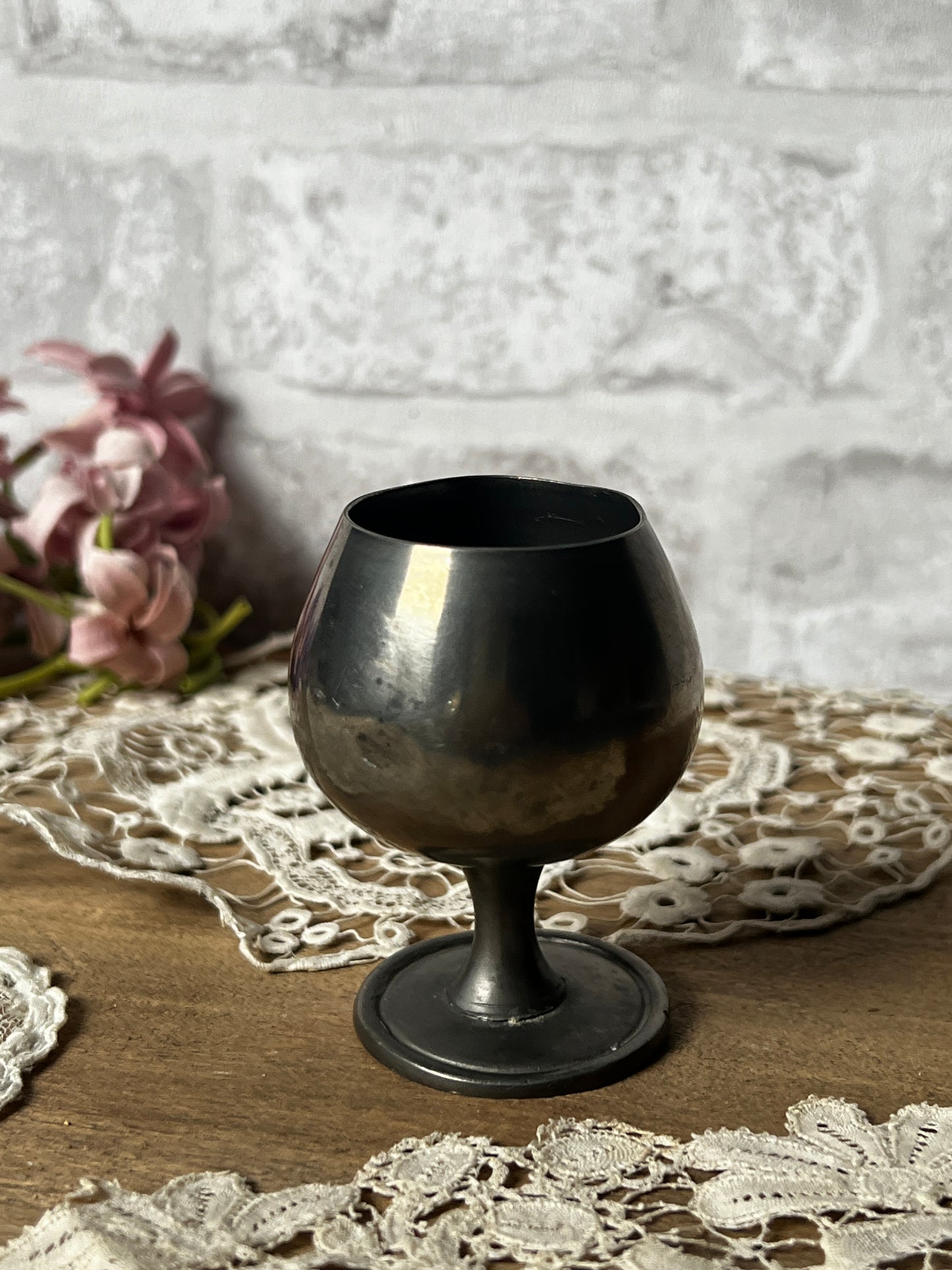 錫製リキュールグラス