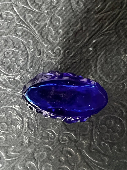 ★古い小瓶(ブルー)