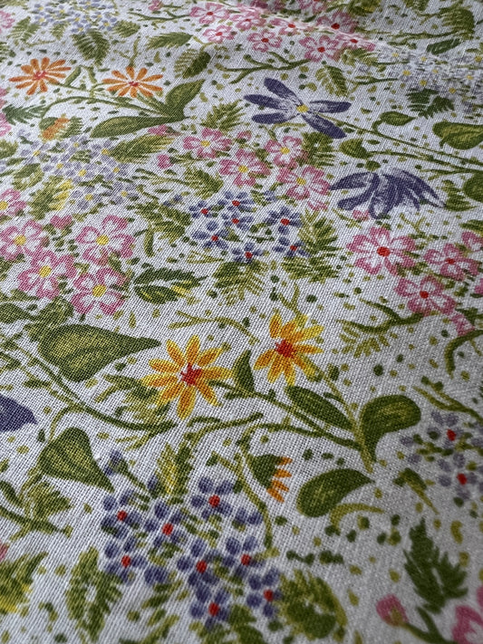 ビンテージプリント端布