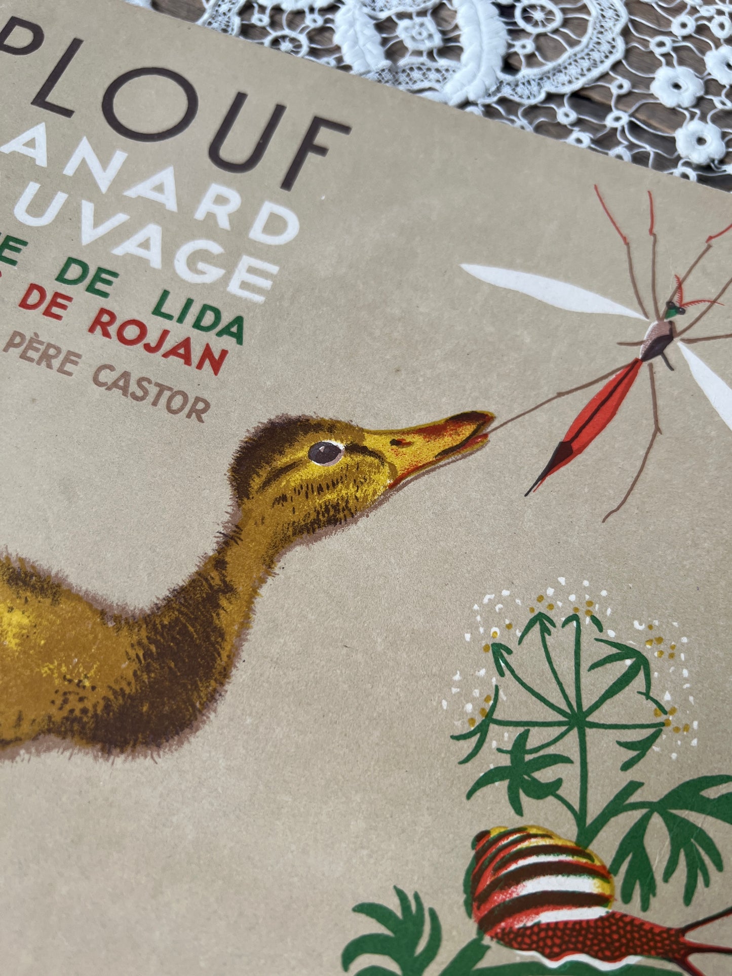 ★ヴィンテージ絵本(PLOUF CANARD SAUVAGE)