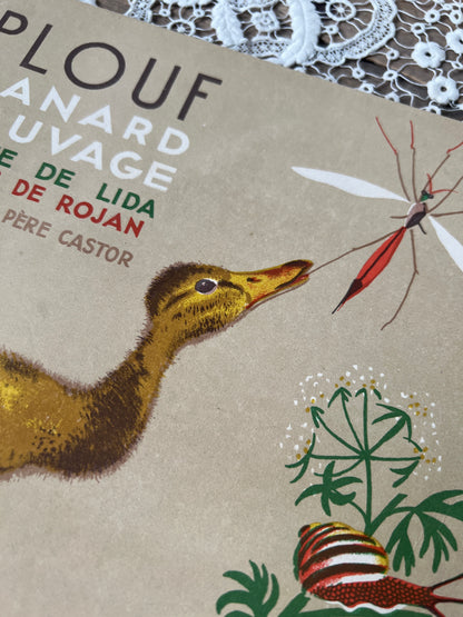 ★ヴィンテージ絵本(PLOUF CANARD SAUVAGE)