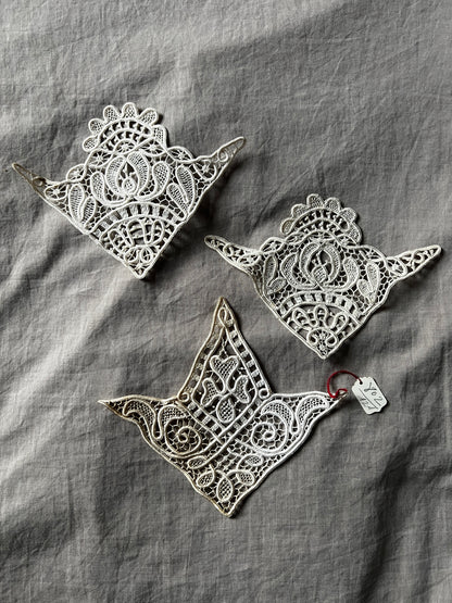 アンティークレースモチーフセット