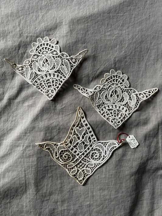 アンティークレースモチーフセット