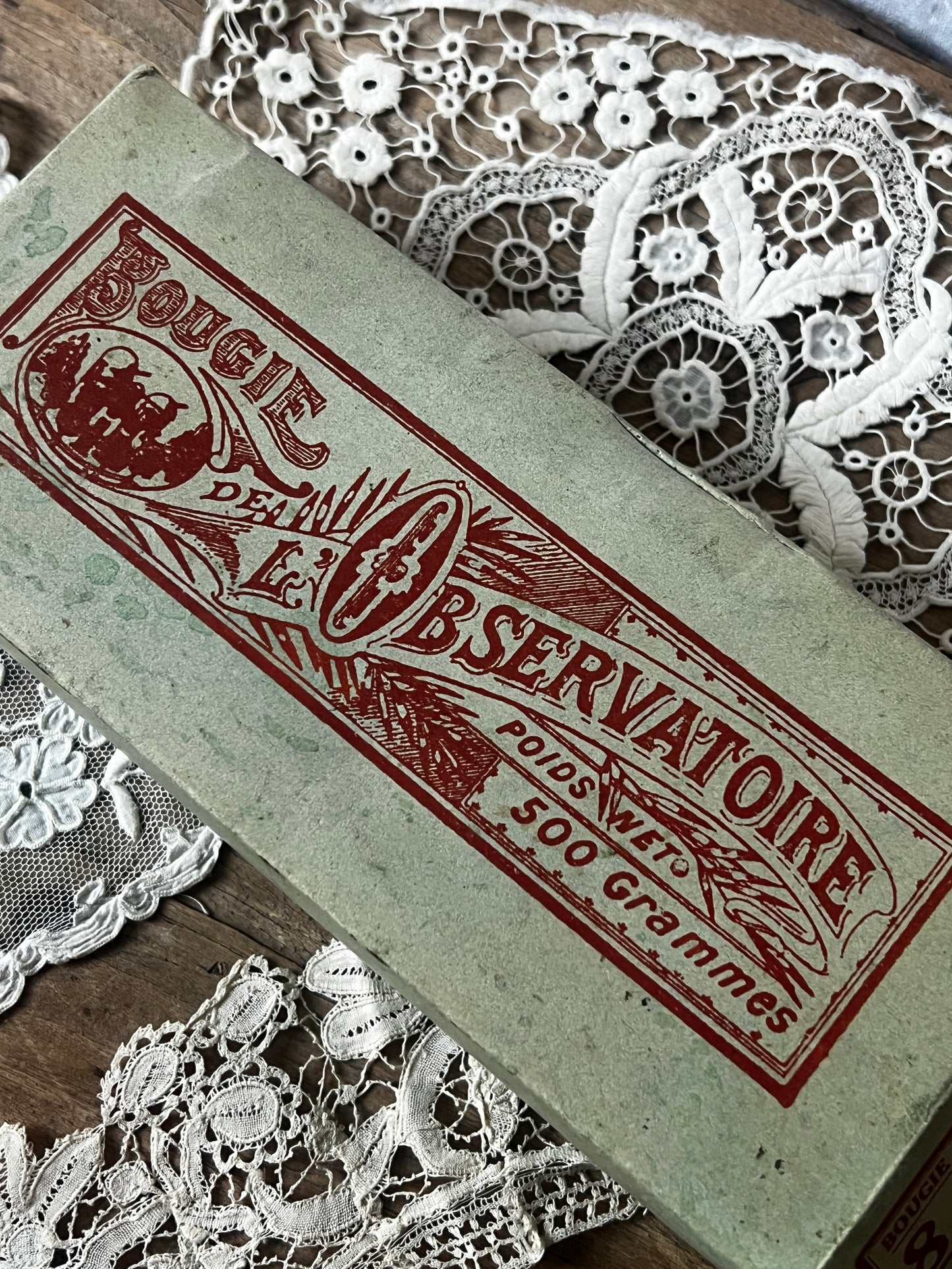 紙箱入りろうそく(OBSERVATOIR)