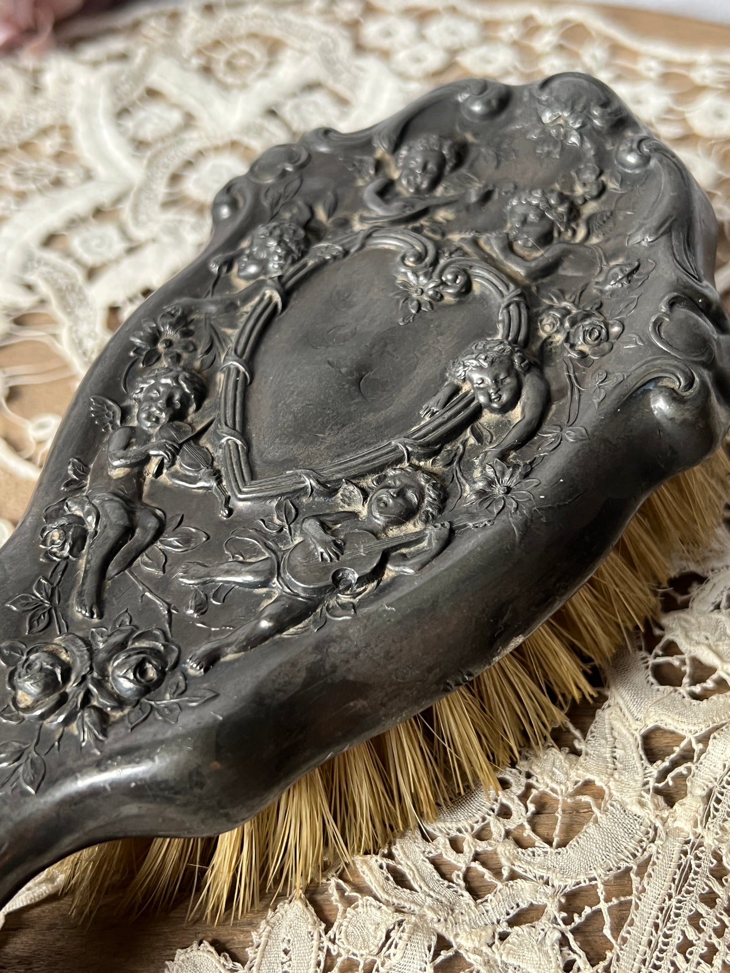 ★アンティークブラシ（天使）