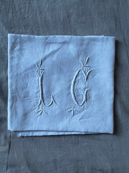 モノグラム刺繍端布セット