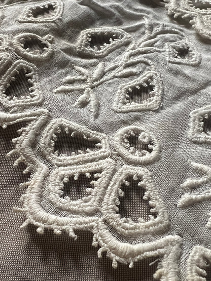 刺繍レース見本