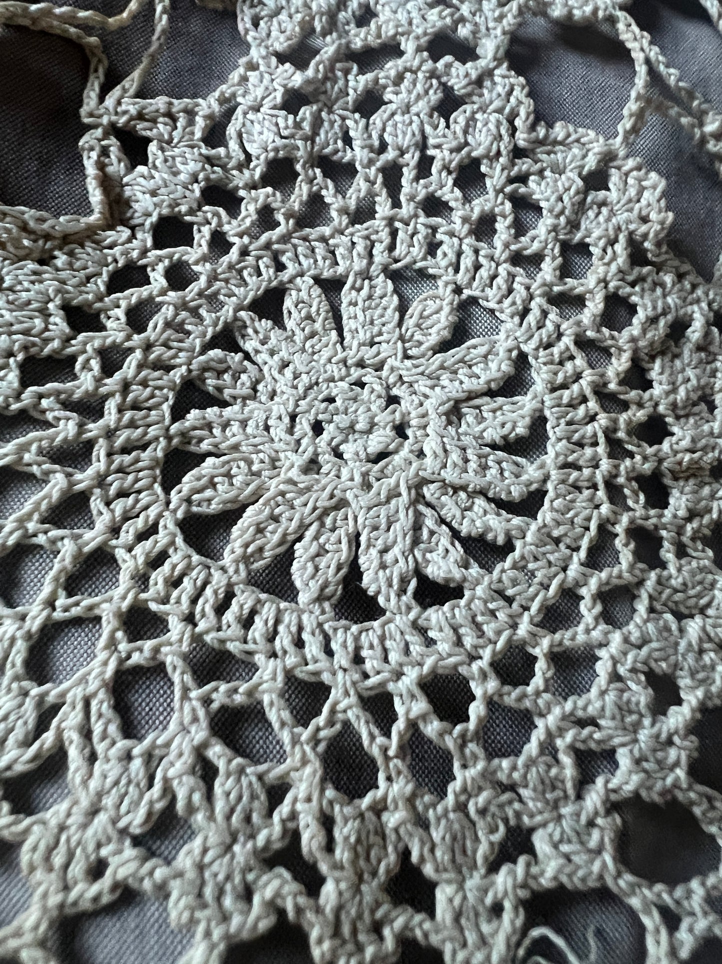 ★クロシェレース円形クロス