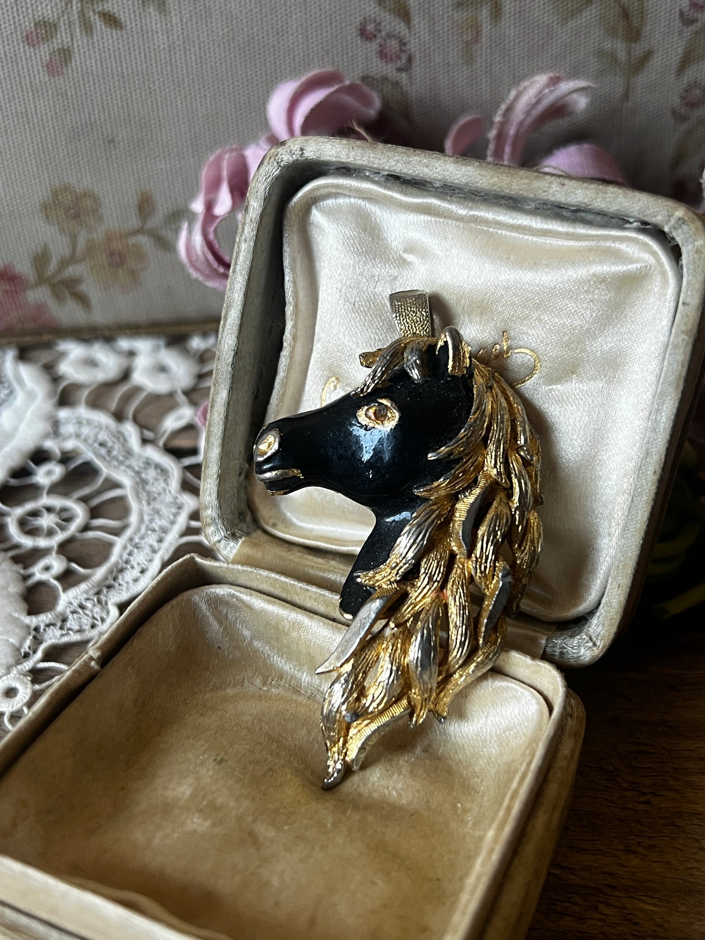 ヴィンテージペンダントトップ(馬)