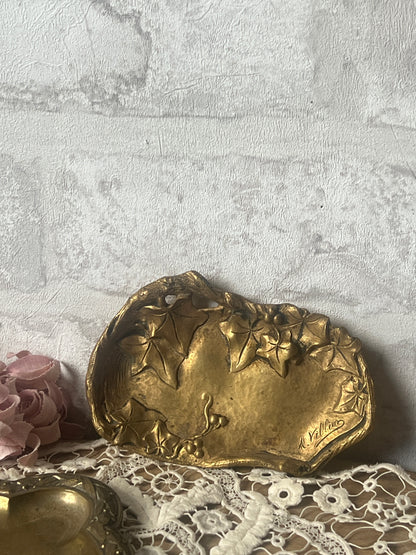 ★真鍮製トレイ(A.Villien)