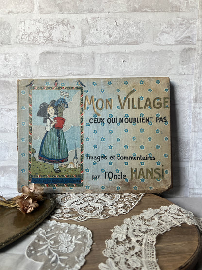 ★古い絵本(MON VILLAGE)