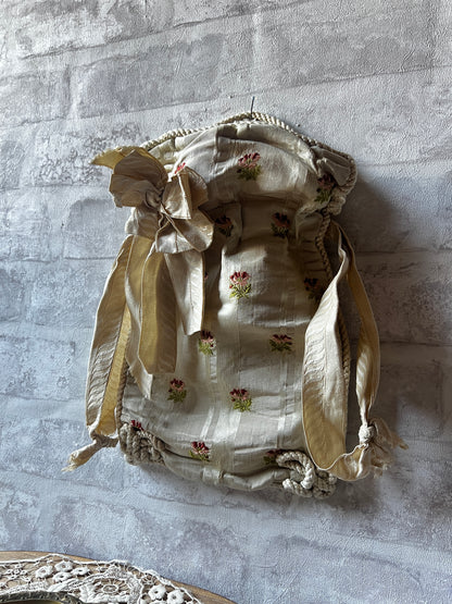 シルク織布ミニサック