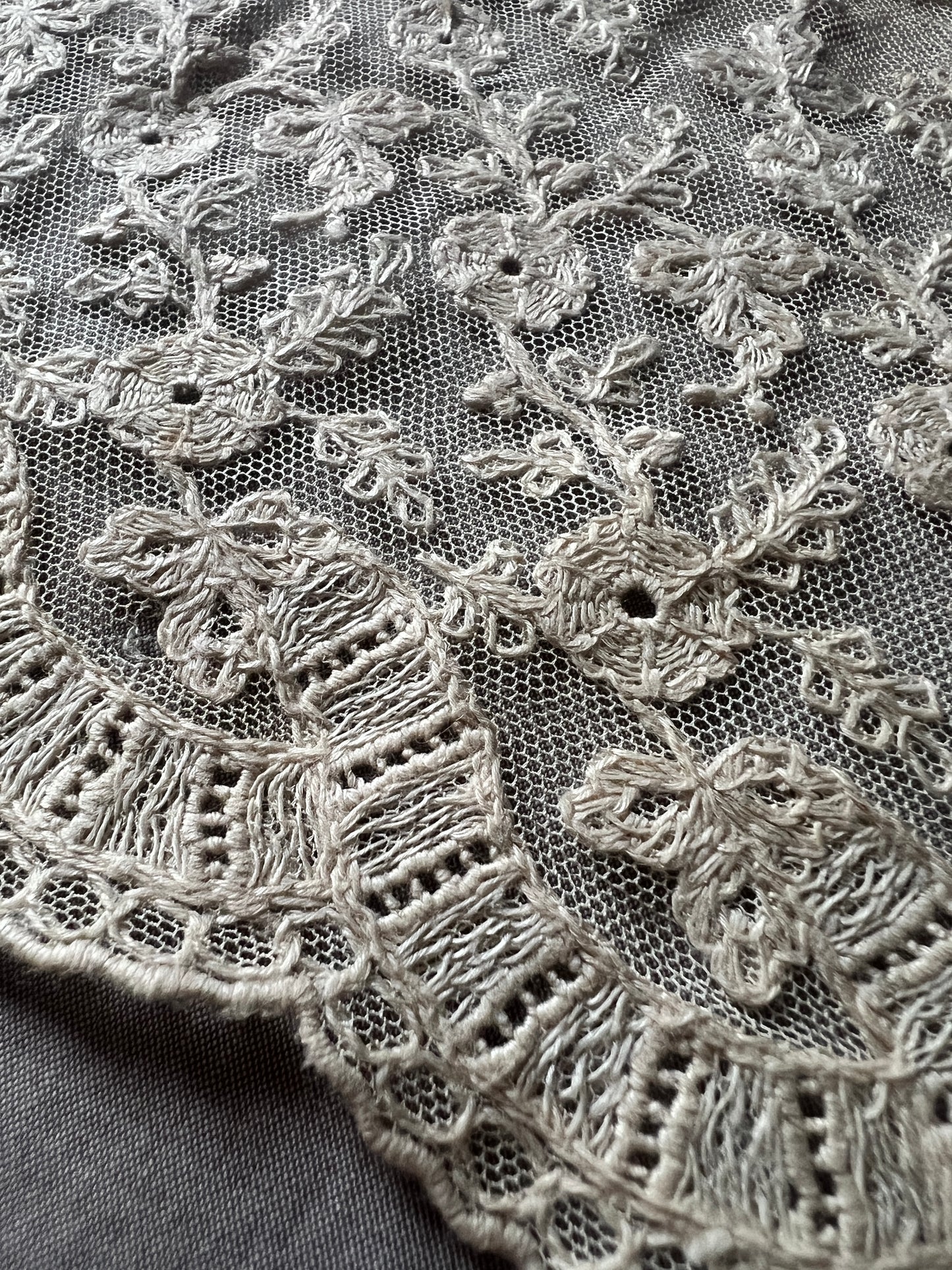 チュール刺繍レースセット