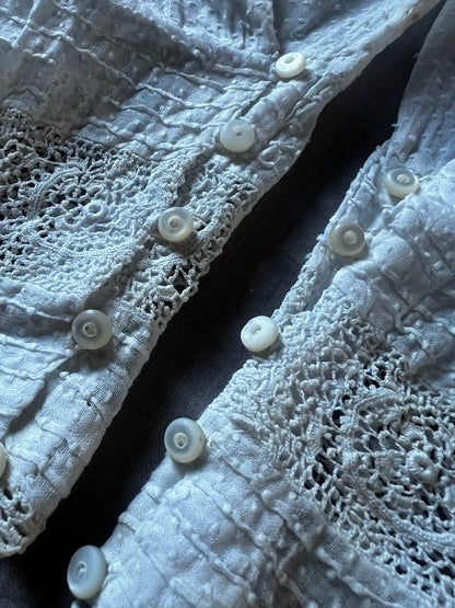 ★刺繍とレースの袖セット