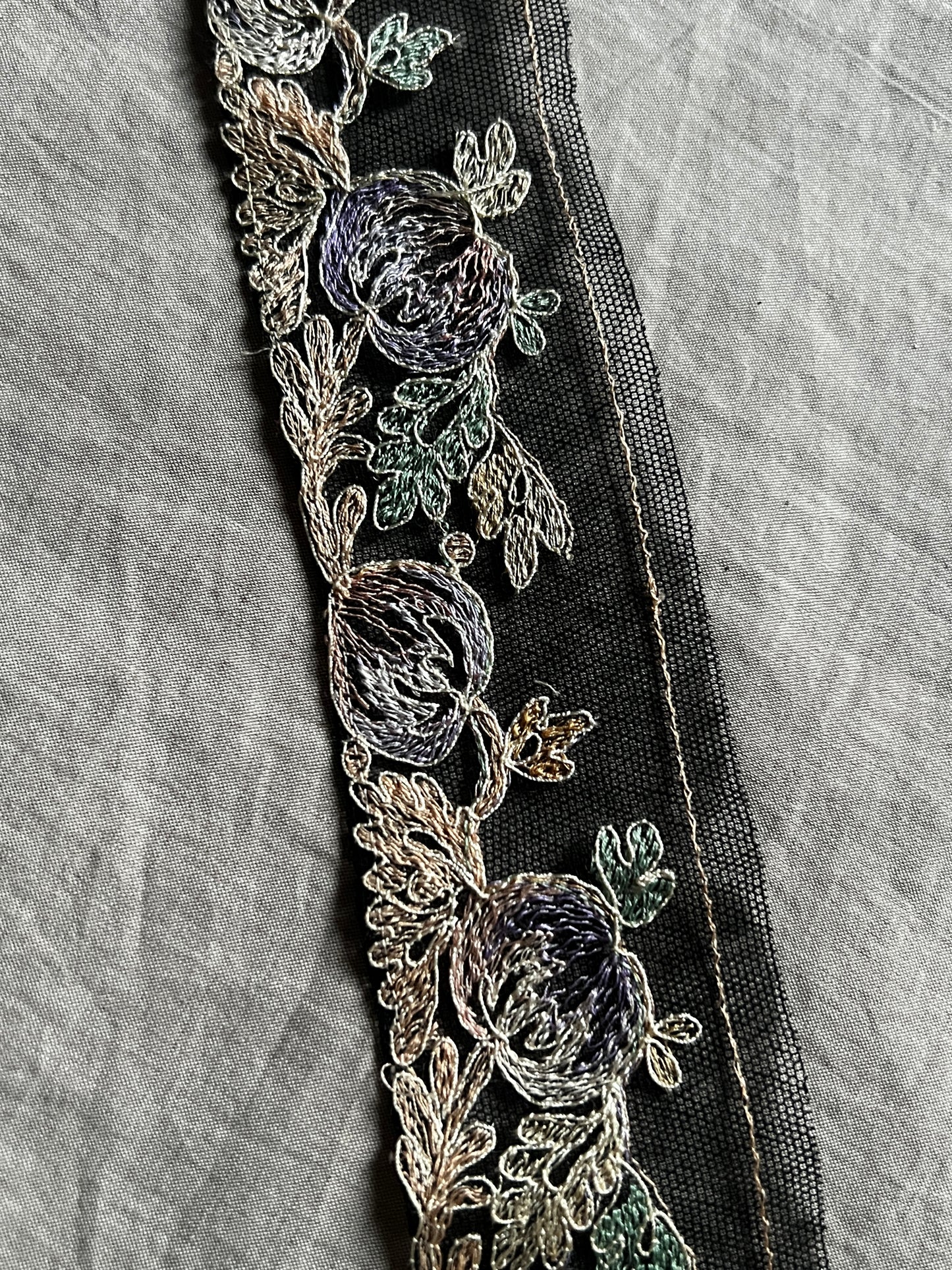 チュール刺繍レースセット