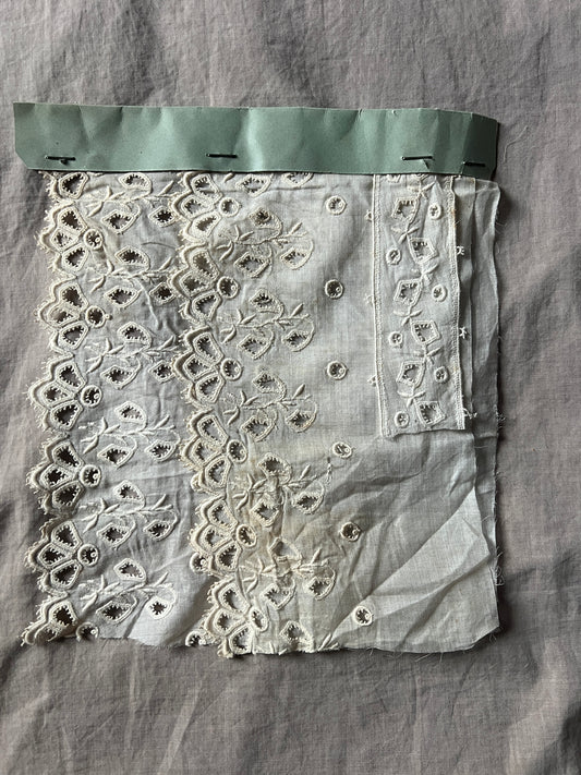 刺繍レース見本