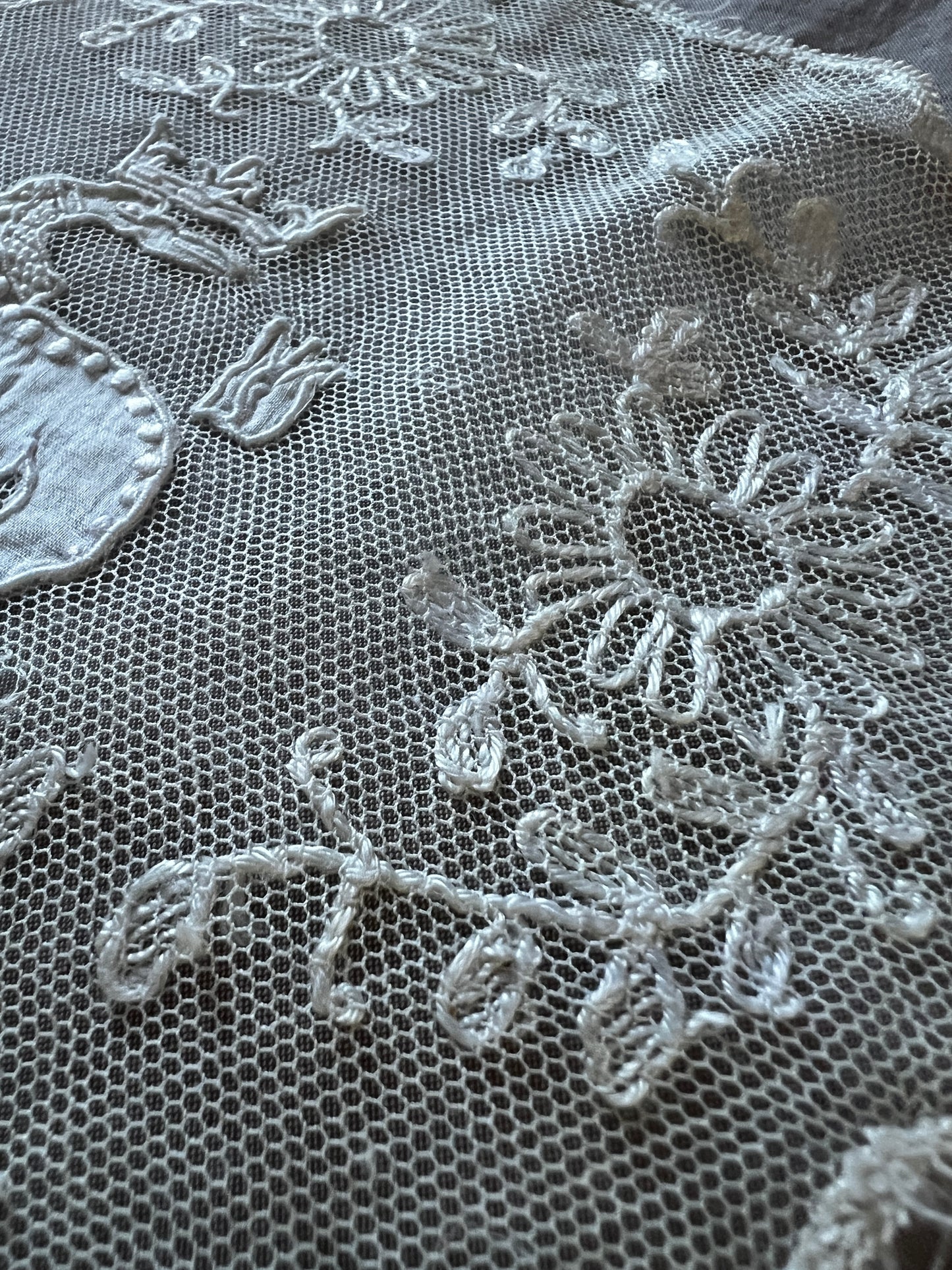 ★チュールレースのドイリーセット