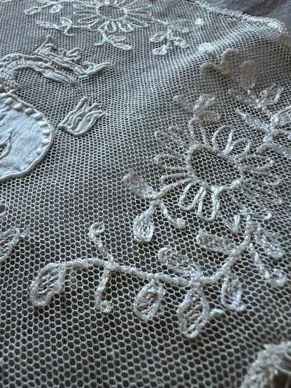 ★チュールレースのドイリーセット