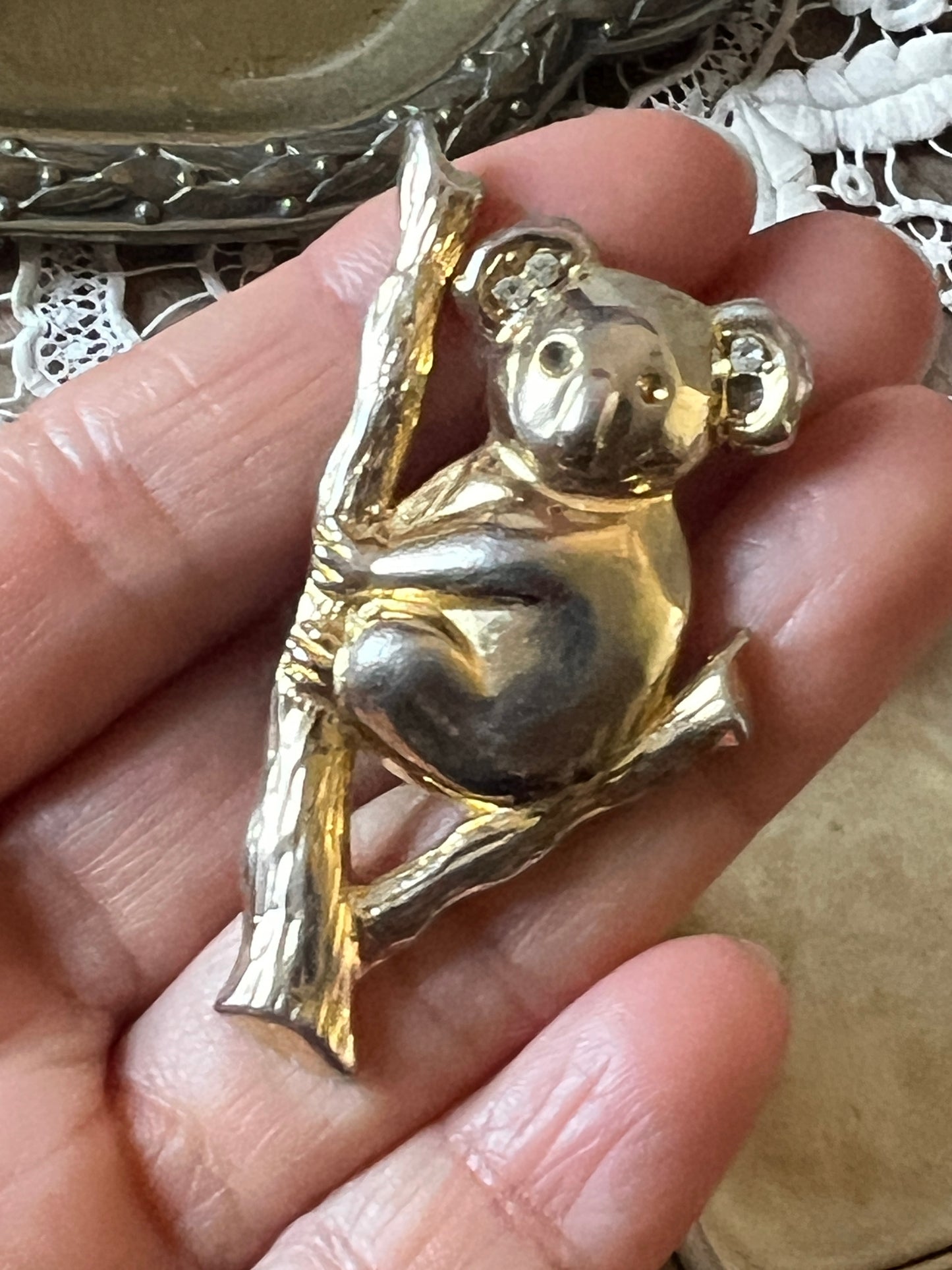 ヴィンテージブローチ(コアラ)