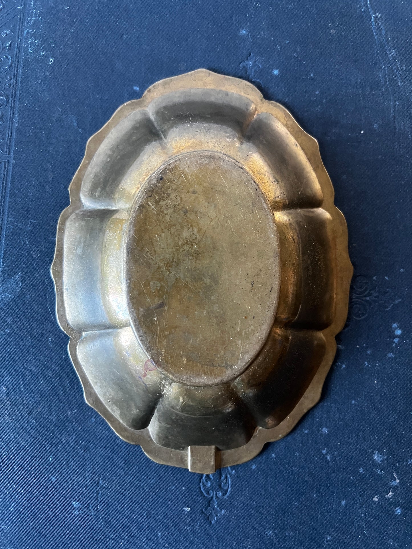 ★真鍮製オーバルトレイ