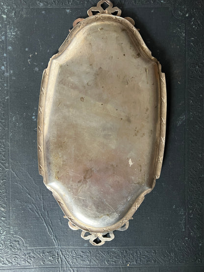 ★銀メッキリボンプレート