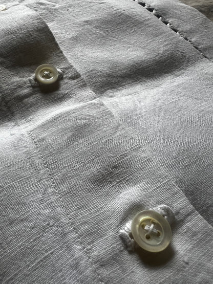 モノグラム刺繍入りクッションカバー