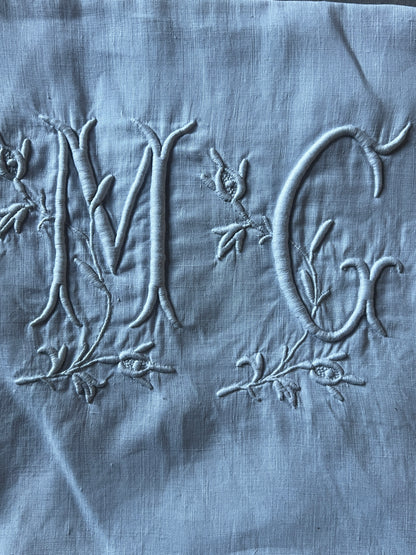 モノグラム刺繍端布セット