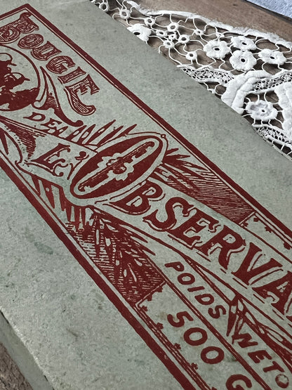 紙箱入りろうそく(OBSERVATOIR)