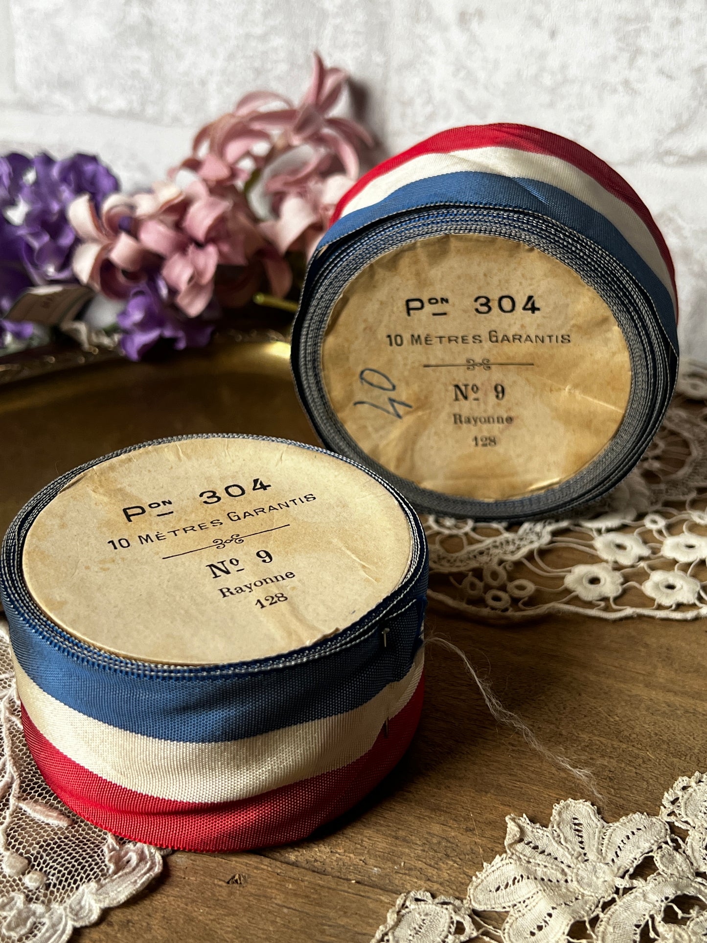 トリコロールのリボンセット