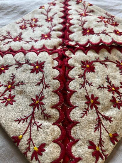 刺繍サック