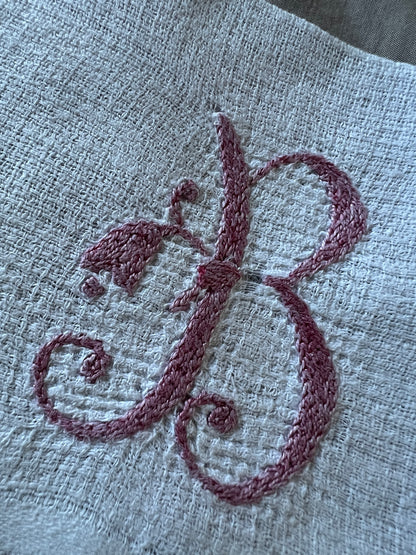 モノグラム刺繍端布セット