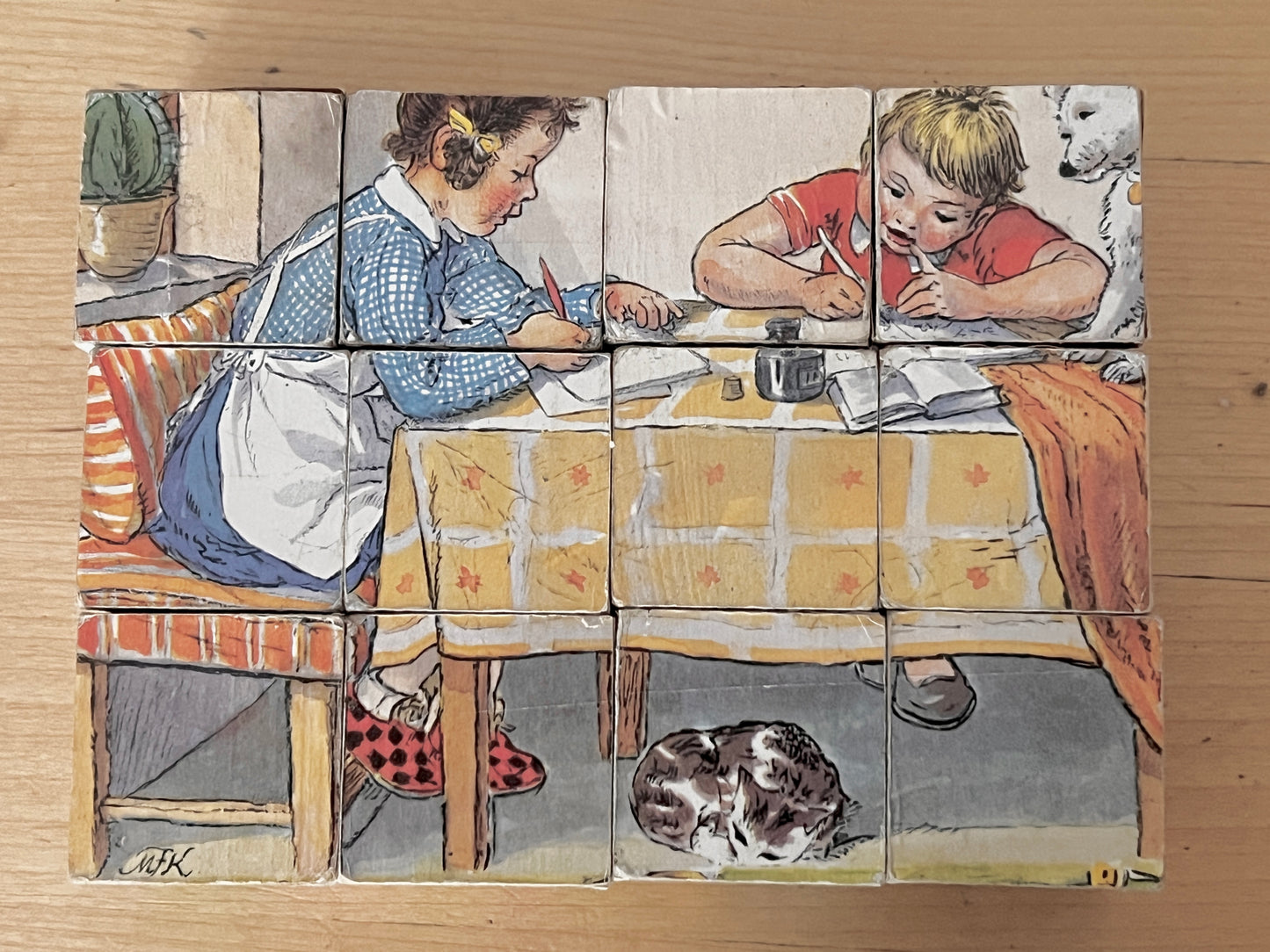 ★ヴィンテージブロックパズル