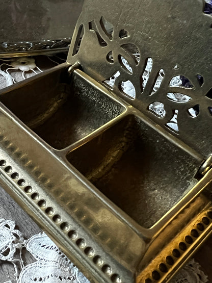 ★真鍮製切手入れ