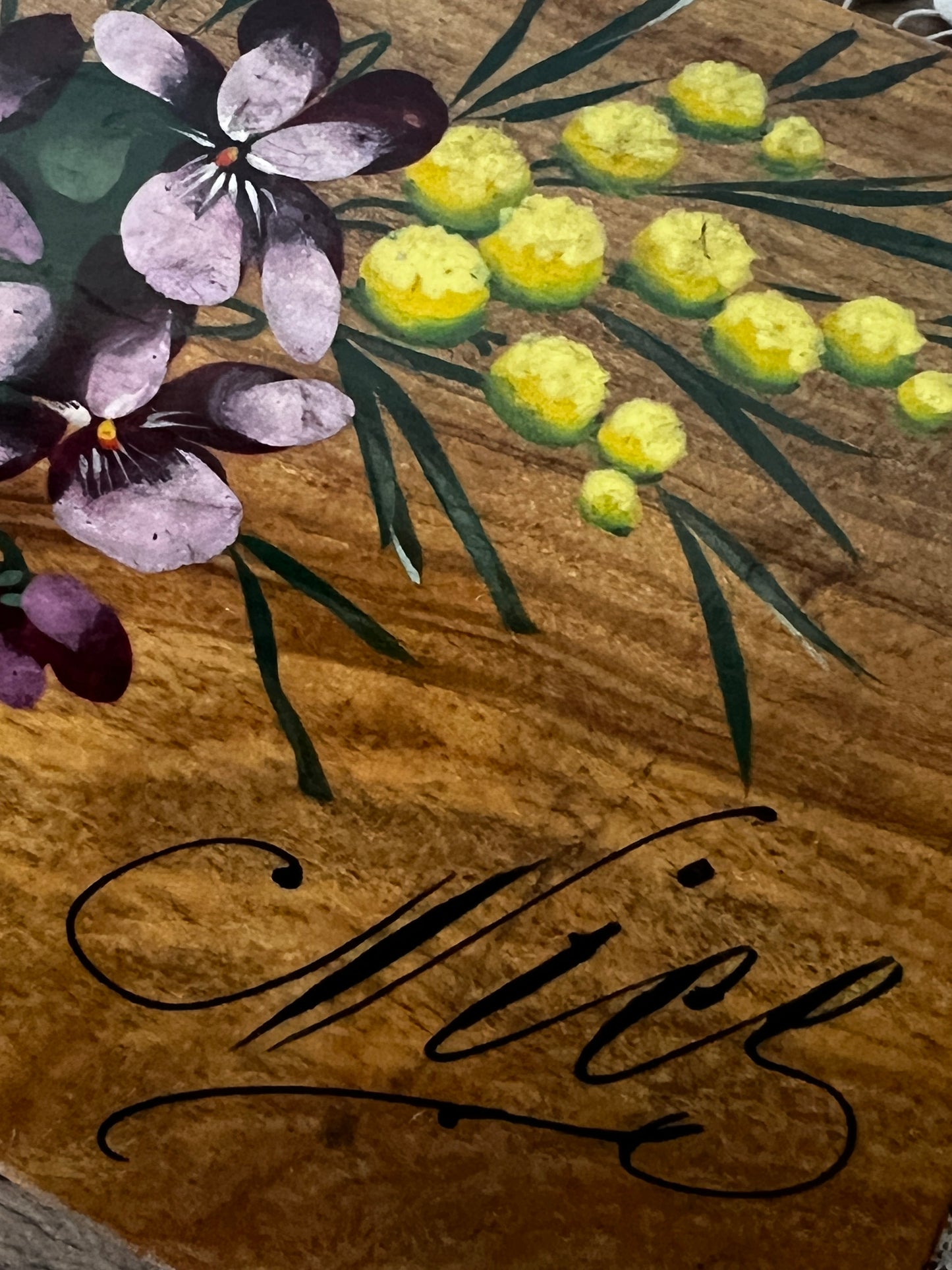 ★スミレとミモザのモシュリンヌ