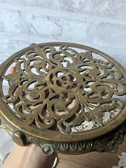 ★真鍮製鍋敷き