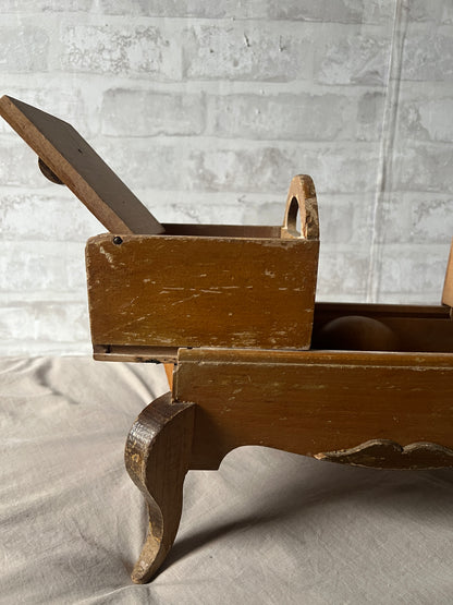 ★木製ソーイングボックス